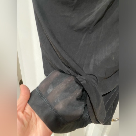 Armani Exchange High Quality Ruched Shift Full Side Zip SzL Shirt Dress - Picture 7 of 8